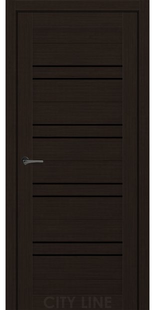 Межкомнатные двери CityLine Express RAIMOND korfad-express-raimond-venge-klasik-bravo-collection-s-cernym-steklom